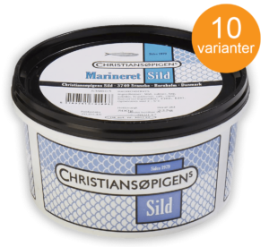 Christiansøpigens Sild — originalburk med marinerad sild